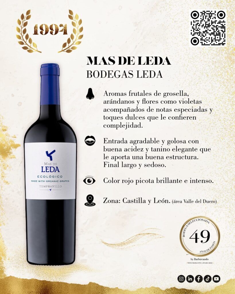 1994 | Mas de Leda (Masaveu Bodegas)